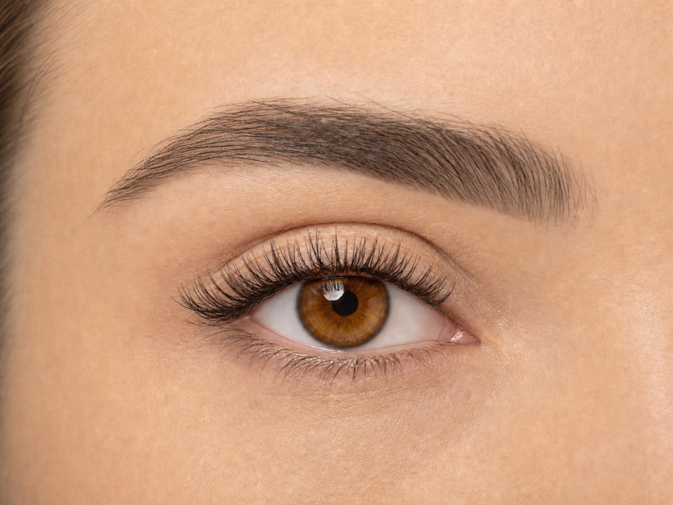 Full bold lash look example